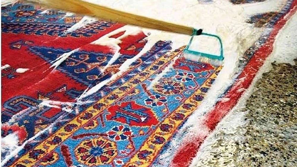 شستشوی فرش در قالیشویی روشن شیراز