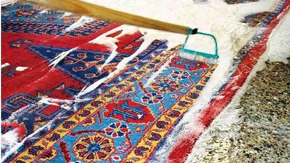 شستشوی فرش در قالیشویی روشن شیراز شستشوی فرش در قالیشویی روشن شیراز